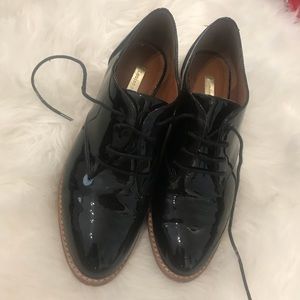 Louise eat cie Leather patent heeled shoes
